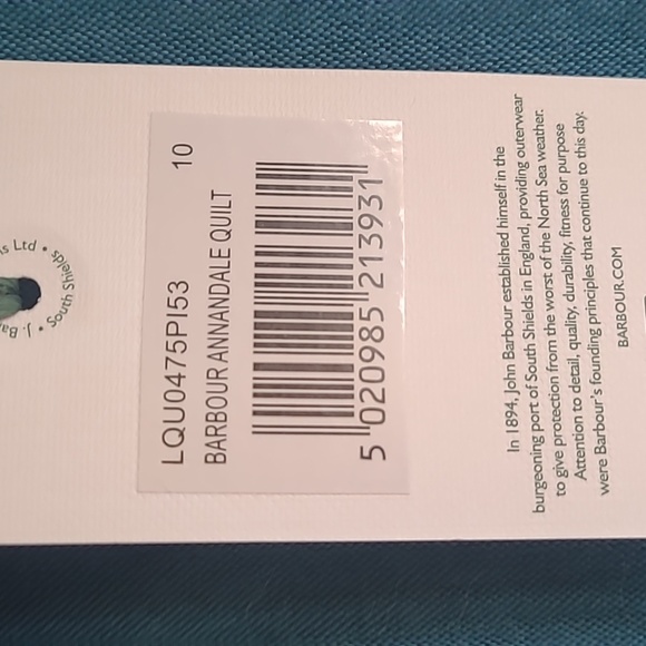 Pink Barbour Annandale Quilted Jacket for Women. Small - Picture 6 of 7